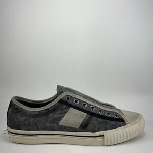 John Varvatos Bootleg Vulcanized Surplus Sneaker Shoes Mens Size 11 Slip On